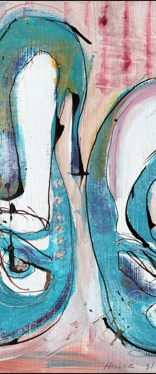Blue shoes by Jiri Havlik