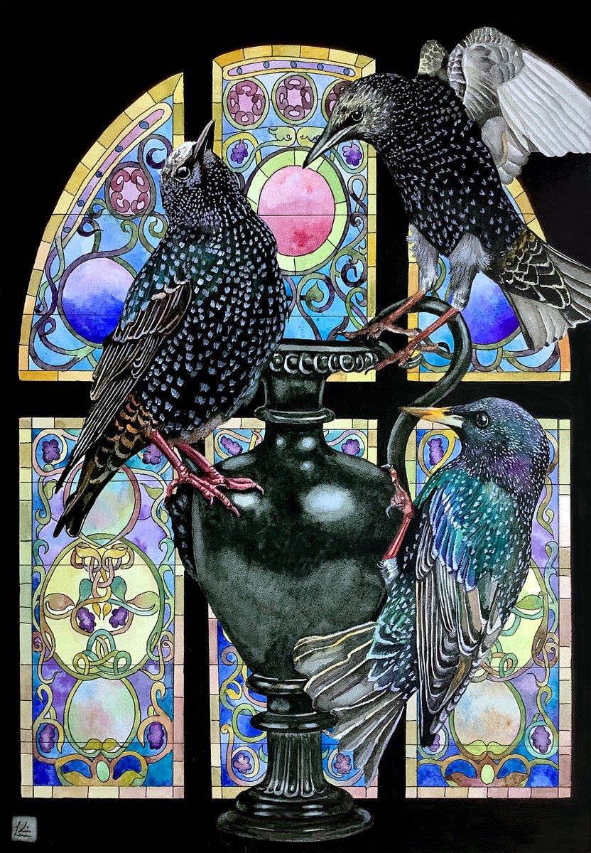 Starlings by Lisa Lennon