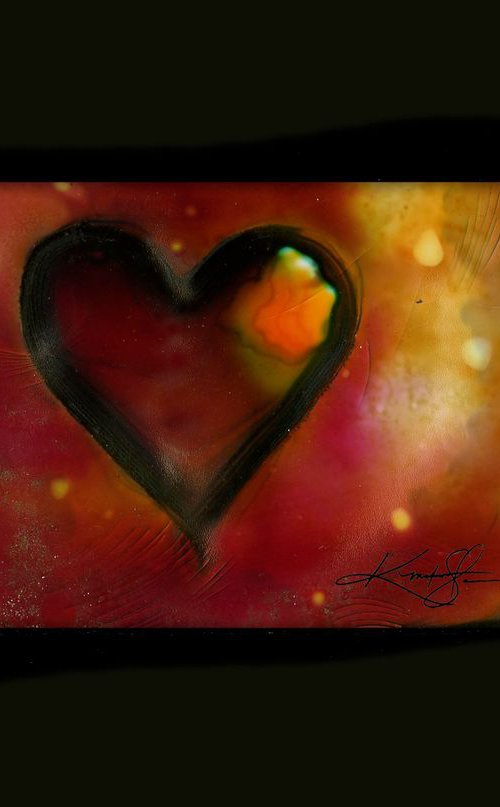 Magical Heart 893 - Abstract art by Kathy Morton Stanion by Kathy Morton Stanion