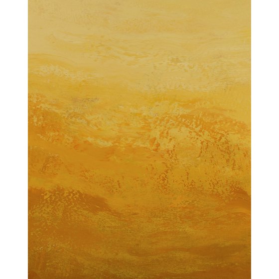 Honeycomb - Modern Yellow Abstract