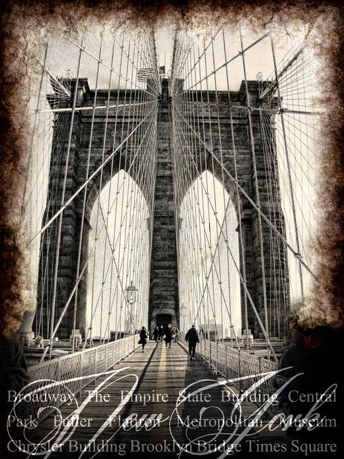 Brooklyn bridge by Javier Diaz