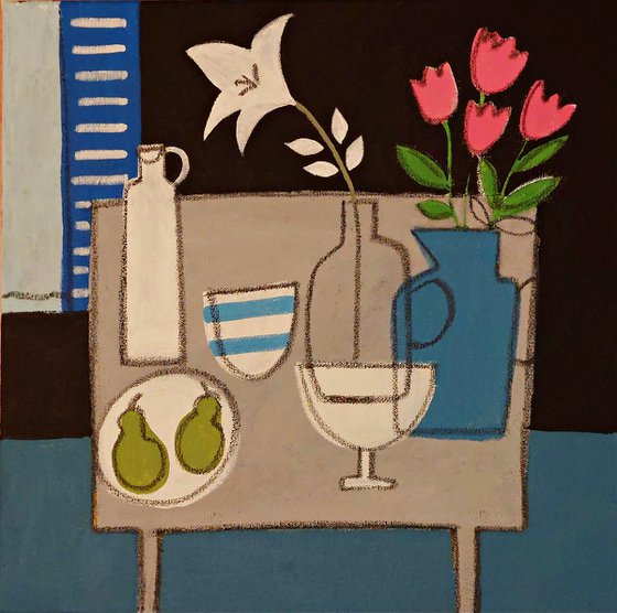 Still Life with Tulips VI