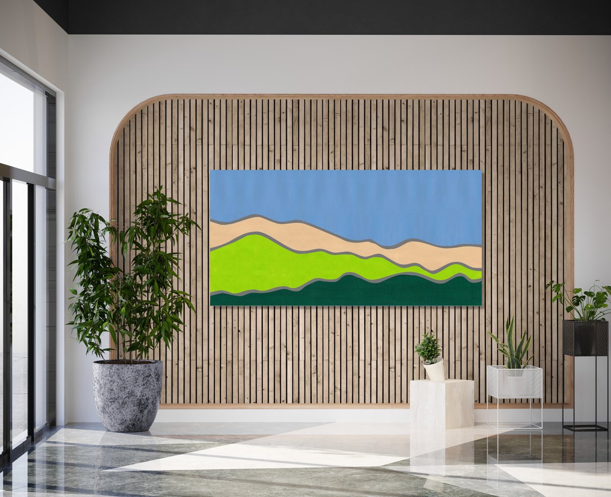  Silent Landscape #61 By Marina Krylova, 63 X 31, Artwork For Sale On Artfinder