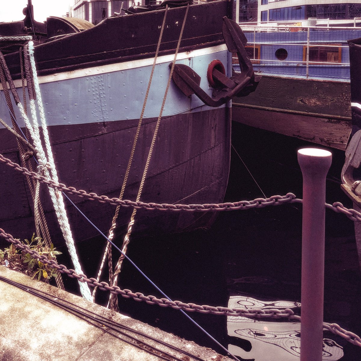 Landscape Photograph By Tatiana Zappa, 39 X 39", Boat, Original Artwork