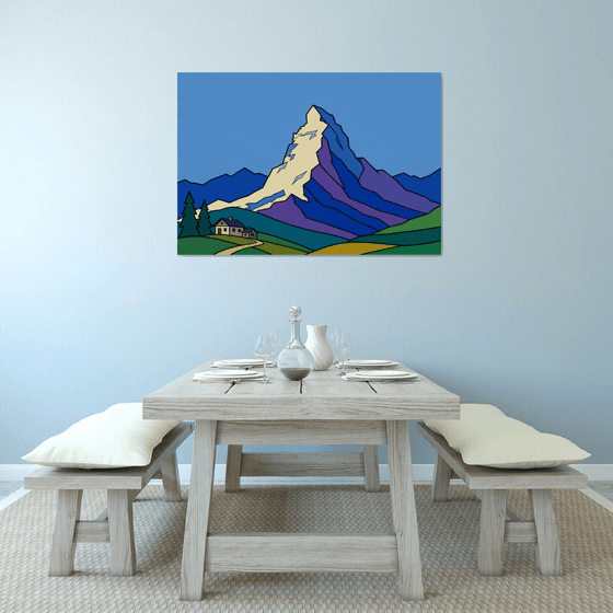 Matterhorn in Blue #20