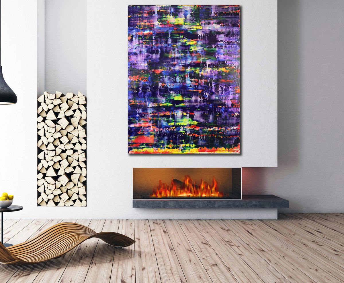 Blue Shade Panorama (Purple Radiance) By Nestor Toro, 36 X 48, Artwork For Sale On Artfinder