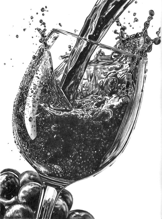 Red Wine Splash #2