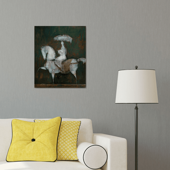 Woman on Horseback