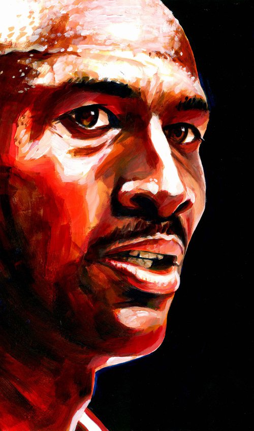 Michael Jordan Chicago Bulls NBA Legend by Alex Stutchbury