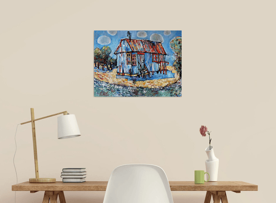 House by the sea.