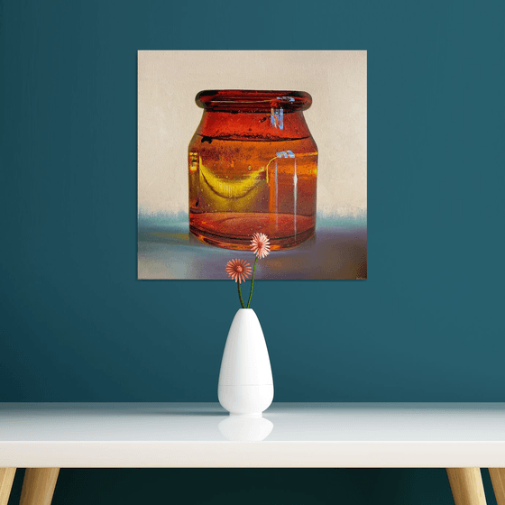 Orange Vase