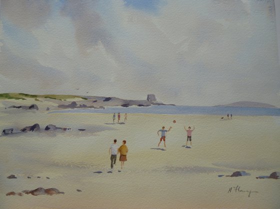 On Portmarnock Beach