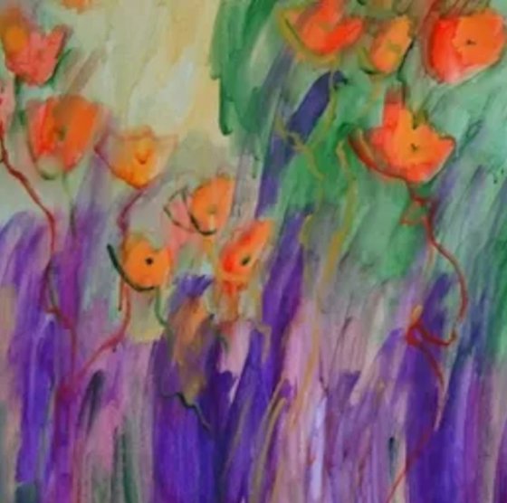 Floral Garden in Bloom