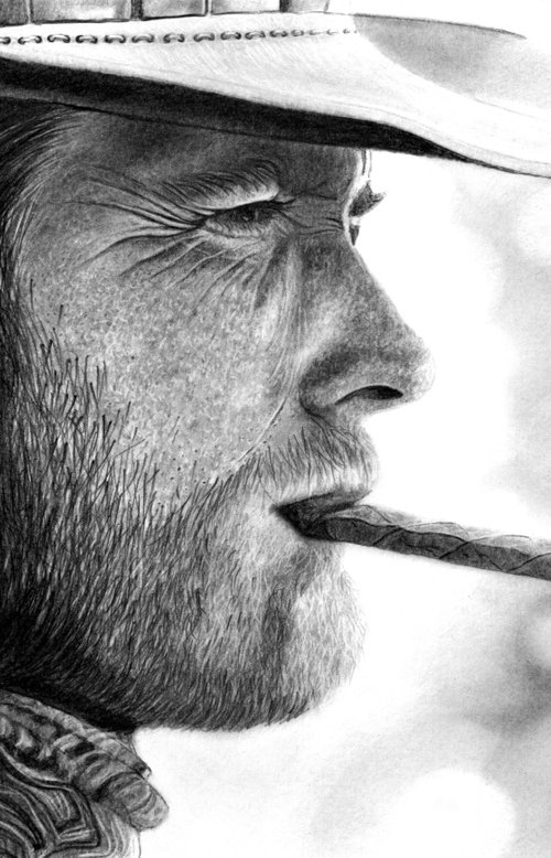 Clint Eastwood by Paul Stowe