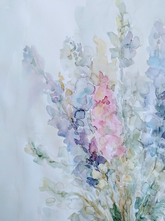 Delphinium 50x65 cm 2025