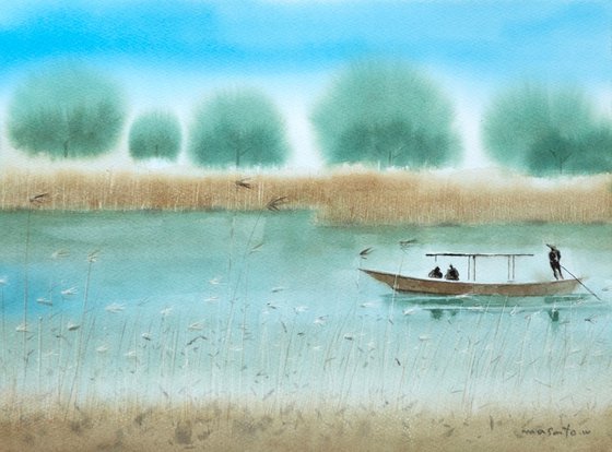 Tranquility on the Waterways
