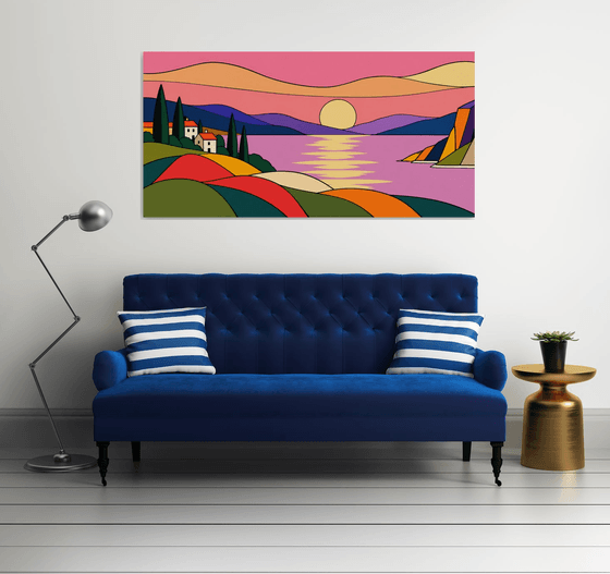 Mediterranean Landscape #44