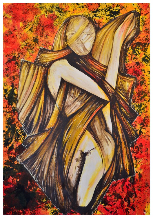 I M Not Lazy Acrylic Abstract Art Painting On Artfinder