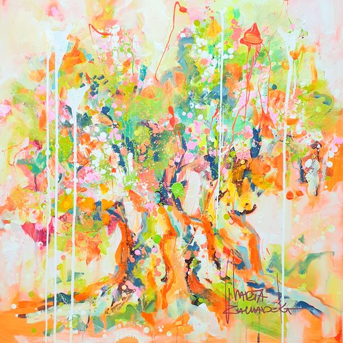 Spring in the Olive Garden by Marta Zawadzka