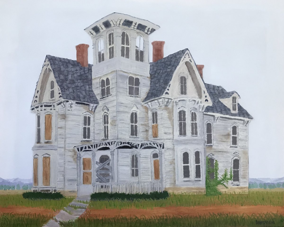 THIS OLD ABANDONED HOUSE #2 by Leslie Dannenberg