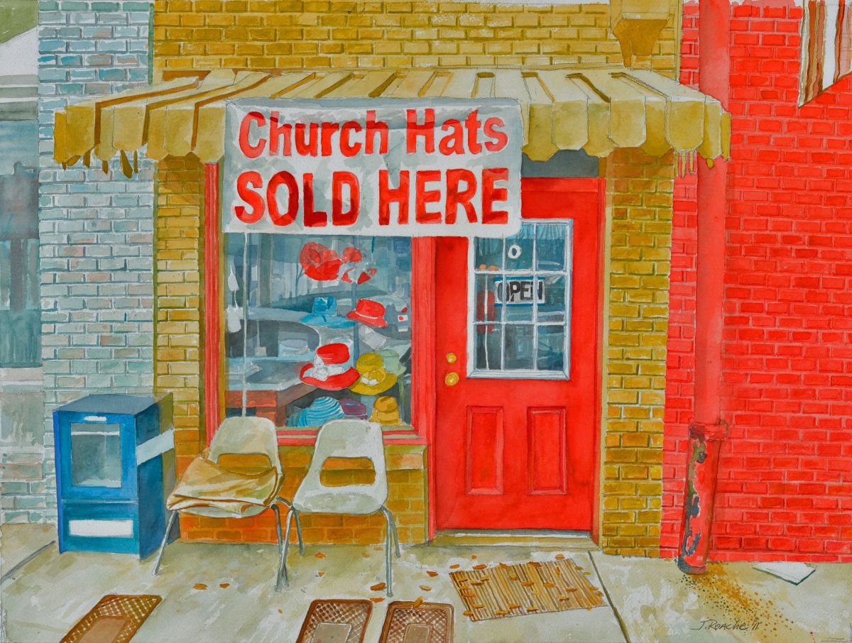 Church Hats Sold Here by Joseph Roache
