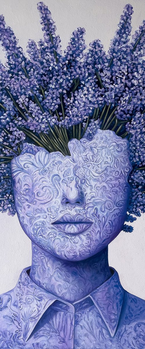 Crown of Lavender by Ganna Alyousif