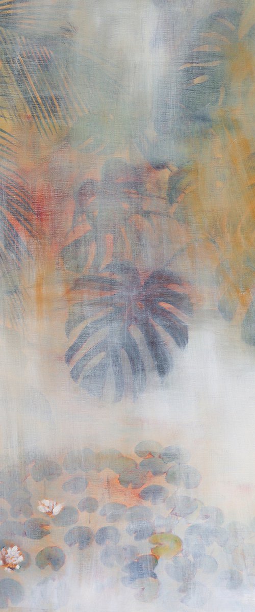 Pond with Lilies by Katia Bellini