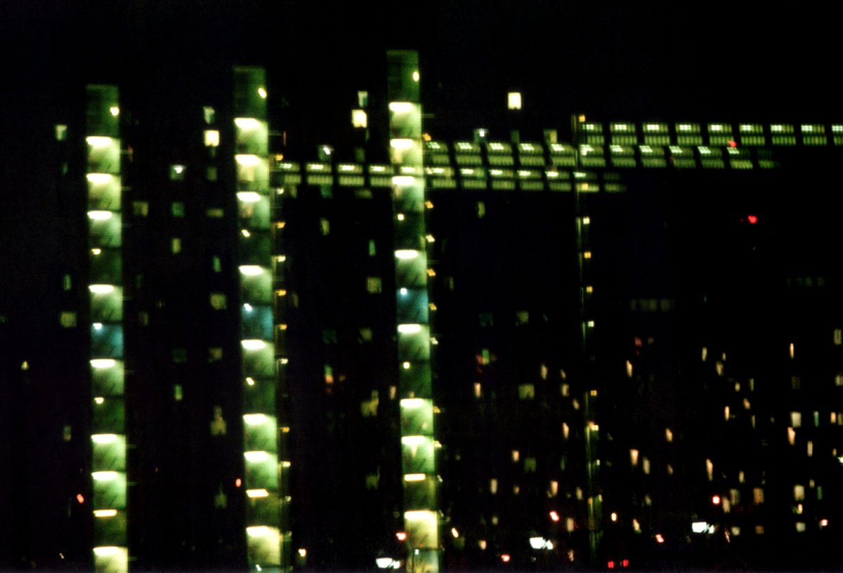 Abstract Cityscapes Photograph By Justice Hyde, 30 X 20", Mancunian Misinformation 13 - Alu Panel, Original Artwork