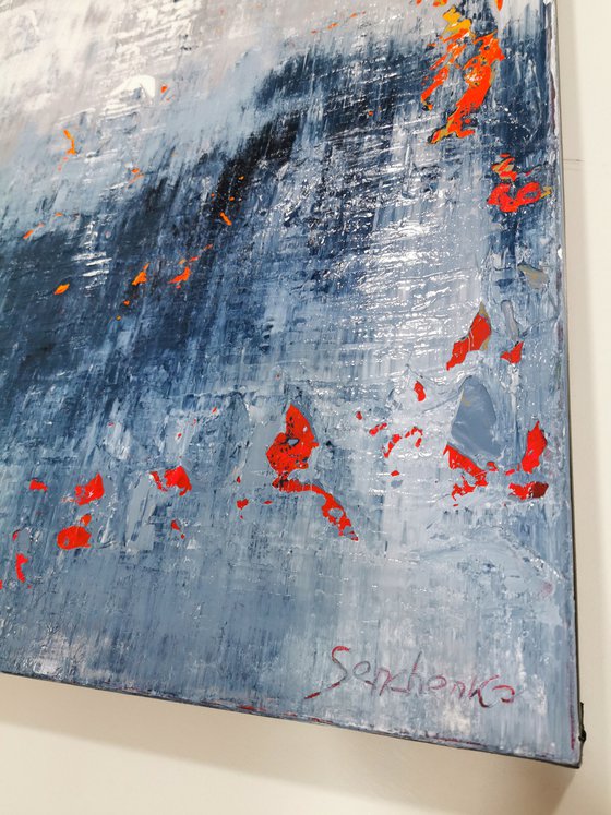 180x90cm. / abstract painting / Abstract 1231