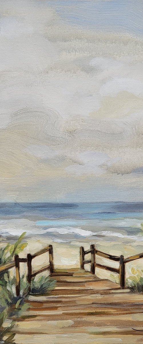 A Moment at the Beach by Silvia  Vassileva