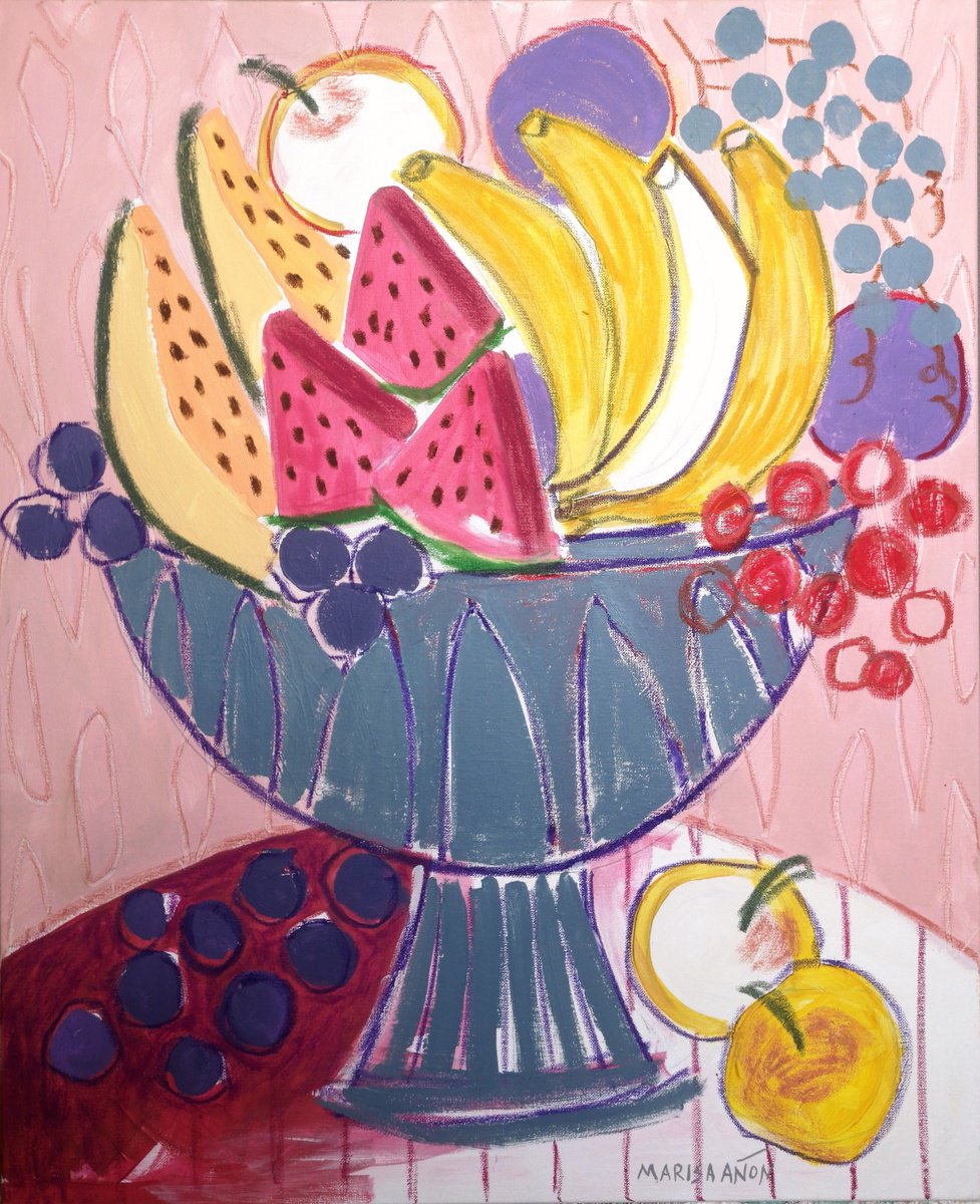 Fruits Bowl I by Marisa Anon