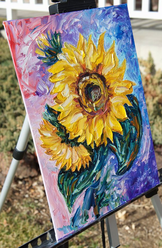That Sunflower from the Sunflower State by OLena Art