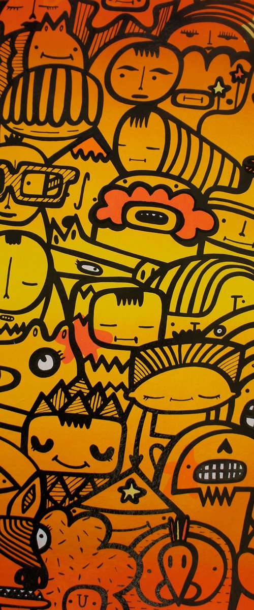 United 11- Hand finished print by Kev Munday