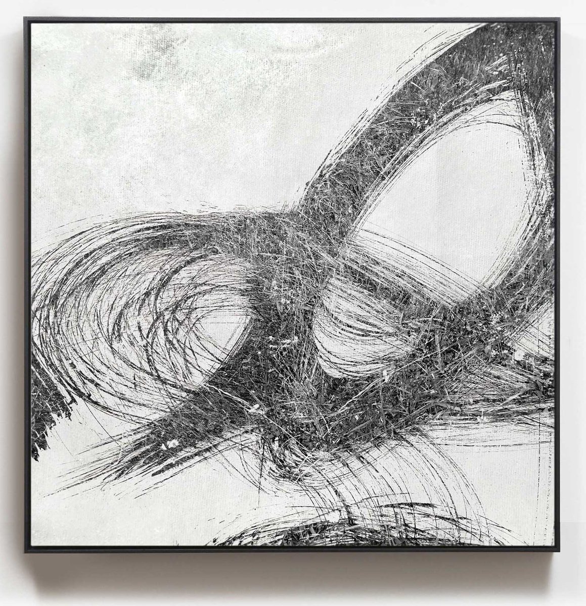 Organic Abstract Painting By Dario Moschetta, 31 X 31, Abstract Express 806, Original Artwork