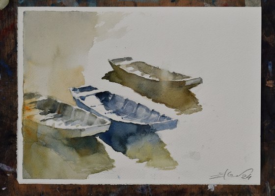 Boats on the river