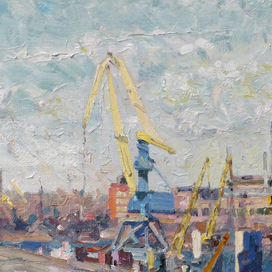 Port in Kyiv