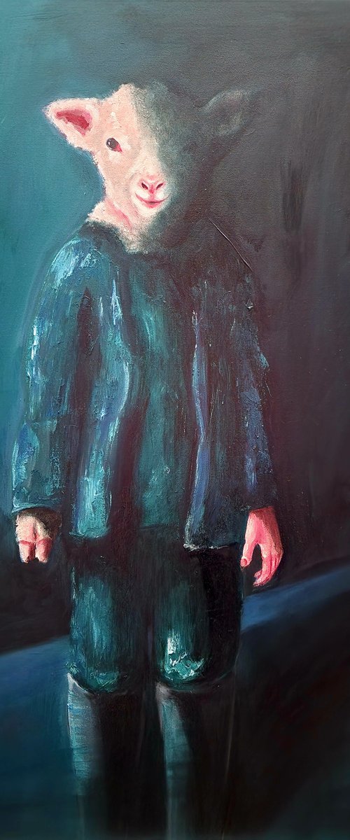 Lamb II by Leezee Lee ( Georgiana L. Nicolae)
