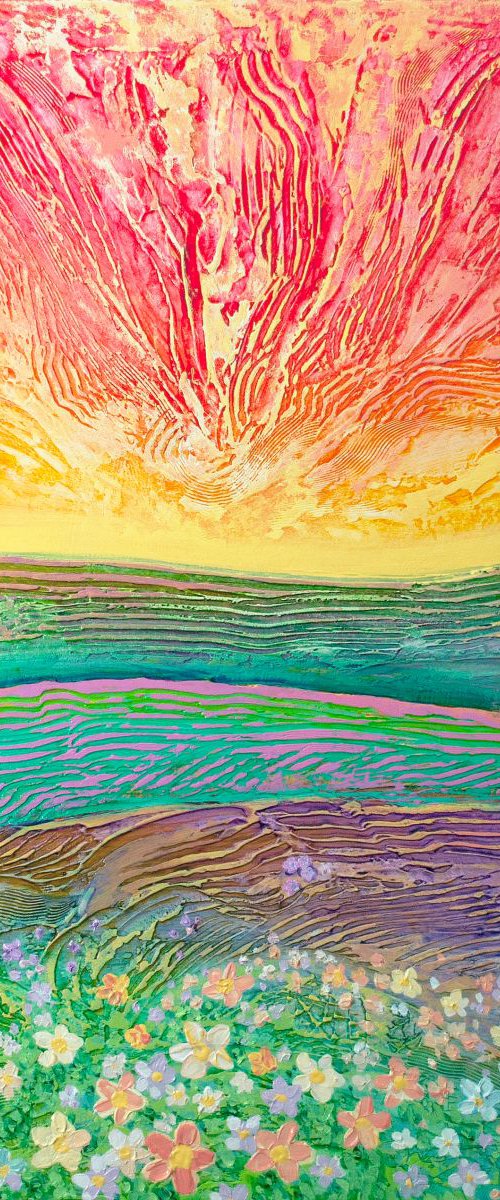 Sunrise 61x76 cm by Suren Ter-Avakian
