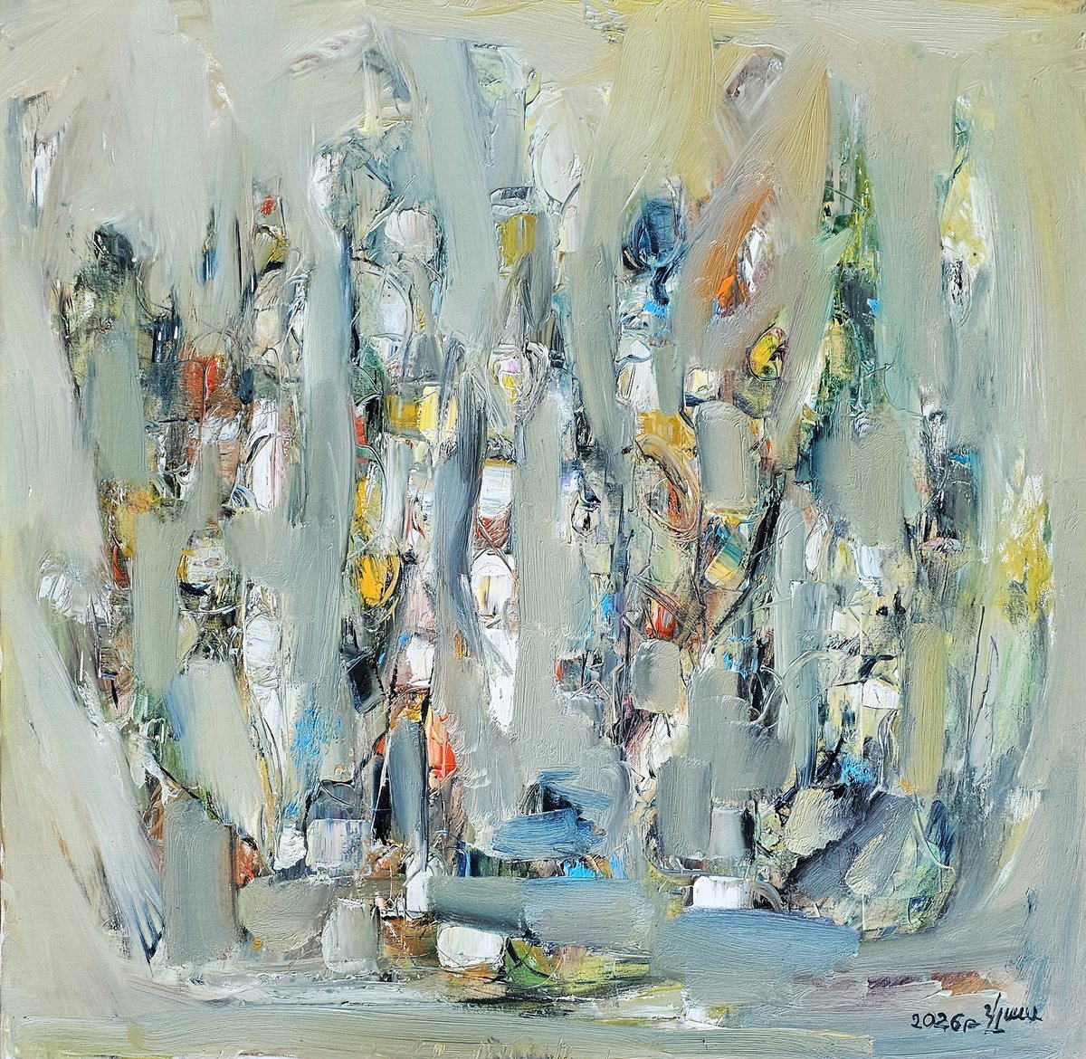 Hidden Layers By Vlas Ayvazyan, 39 X 39, Artwork For Sale On Artfinder