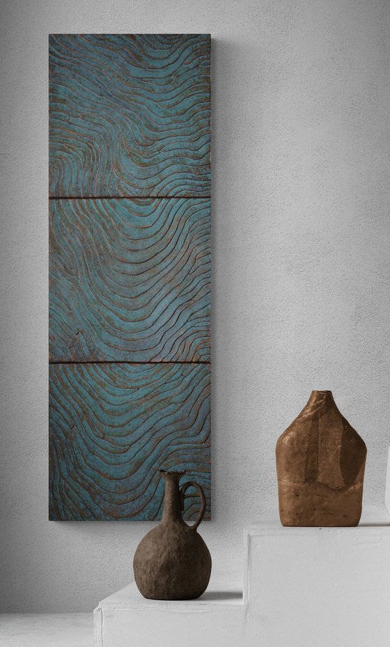 Yuanyang | Abstract Wall Sculpture