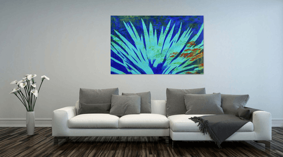 Ocean blossom 50x79 inches