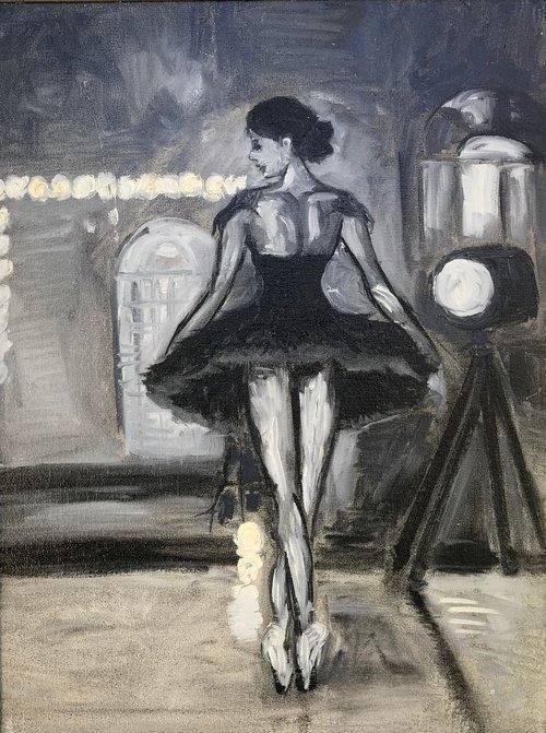 Number six Ballerina by Kateryna Krivchach