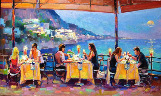 Late evening in Sorrento (RESERVED Richard Spencer)