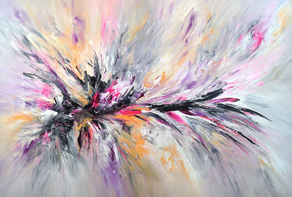 Modern Anthracite D 2 By Peter Nottrott, 63 X 43, Artwork For Sale On Artfinder