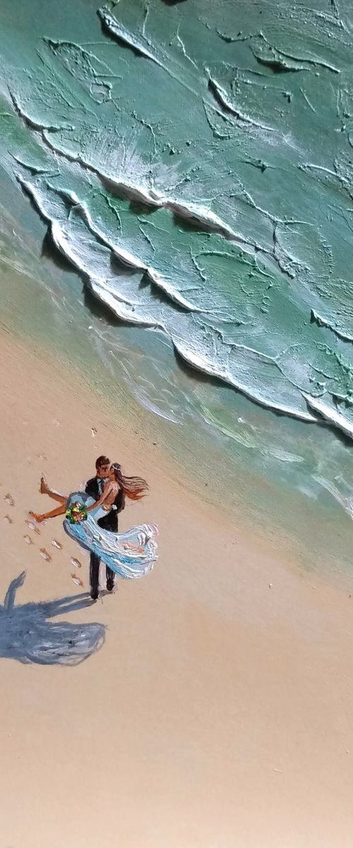 Beach Bride by Vishalandra Dakur