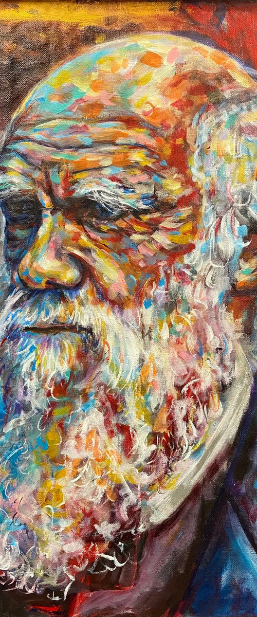 Charles Darwin by Christopher Figat