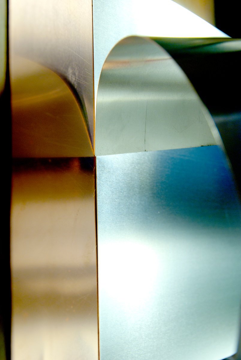 Geometric Abstract Photograph By Szilvia Sztankovits, 20 X 29", Nr 9., Original Artwork