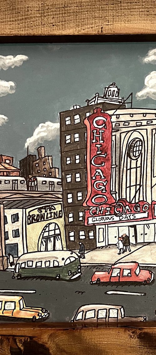 Chicago Theater by Art of Aaron Wooten