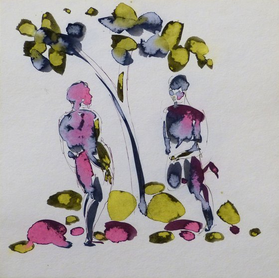 Square Country Drawing #14