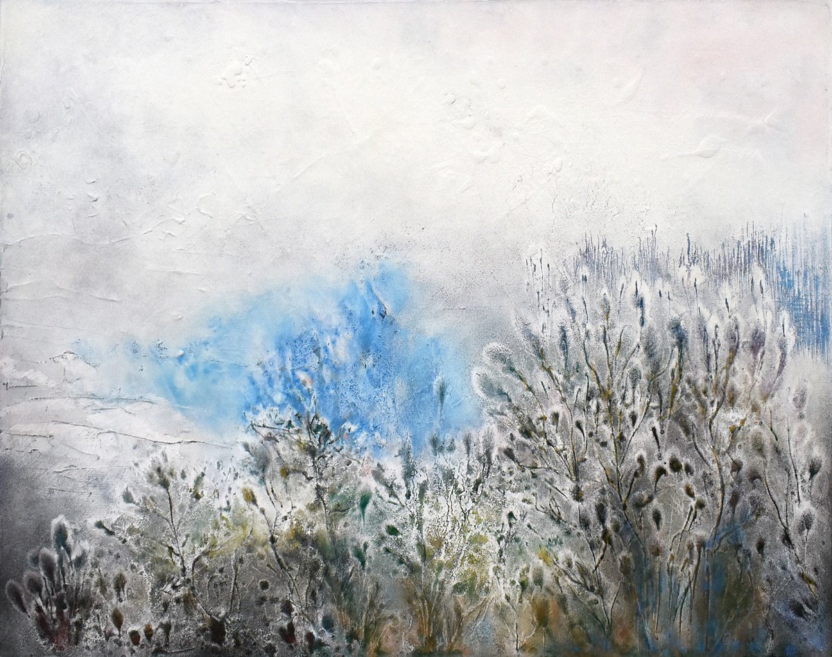 Impressionistic Painting , Coltre Di Neve By Milena Nicosia, 49 X 39, Artwork For Sale On Artfinder